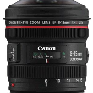 Canon EF 8-15mm f/4L Fisheye USM Wide Zoom Lens