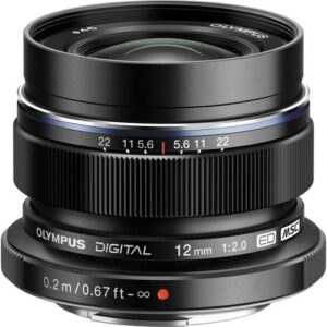Olympus M. Zuiko Digital ED 12mm f/2.0 Lens