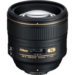Nikon 85mm f/1.4G AF-S NIKKOR FX Lens